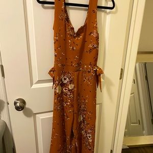 Floral Pant Romper